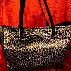 Leopard Print Tote